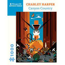 More buying choices $24.99 (3 new offers) ages: Charley Harper Store Canyon Country 1000 Piece Jigsaw Puzzle Largest Harper Dealer In The World