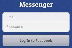 Log in to your facebook account. Facebook Messenger App Available In Ireland And The Uk