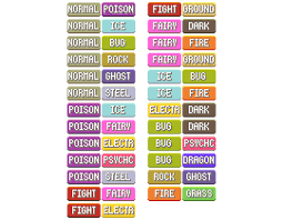Crystal Mind — celesteela: Unused type combinations for Pokémon