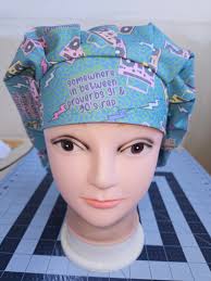 Proverbs 31 and 90s Rap Surgical Scrub Bouffant Hat