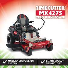 Marriotts Mpe We Ve Got A Toro For Everyone Including The New Timecutter Mx4275 Ride On Mower Myride Suspension System For Extra Comfort Smart Speed Technology For Total Control Plus Get