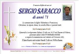 L'impresa funebre rossi mette questo portale a disposizione dei concittadini, per permettere loro di consultare gli avvisi di lutto pubblicati. Necrologio Sergio Saracco Memoriesbooks It