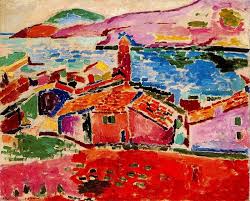 Henry Matisse Les Toits De Collioure 1905 Fovizm Karanlik Sanat Suluboya Resimler
