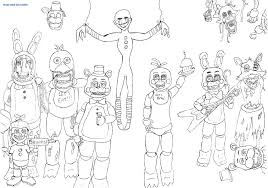 View and print full size. Ausmalbilder Five Nights At Freddy S Kostenlos Drucken