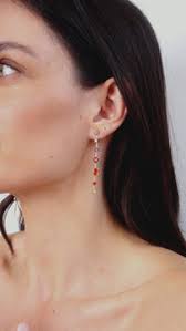 Fernanda gold plated earrings