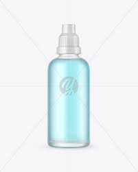 Download Frosted Glass Bottle Mockup In Bottle Mockups On Yellow Images Object Mockups PSD Mockup Templates