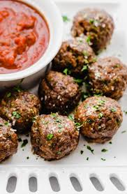 Easy Baked Italian Meatballs Freezer Meal Instructions Included Recipe Baked Meatball Recipe Baked Italian Meatballs Freezer Meals