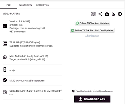 How To Download Tiktok In India After Ban Tik Tok Apk File Mirror