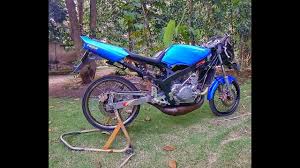 Modifikasi ninja 250 karbu warna biru striping motif alstare 02 biru motogp replica ducati alstare team. Modifikasi Ninja R Biru Youtube