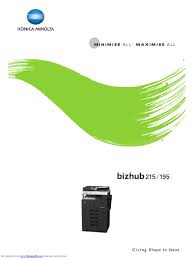 After you have downloaded the archive with konica minolta 215 driver, unpack the file in any folder and run it. Bizhub 195 Image Scanner Printer Computing