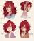 Anime Curly Hair Drawing