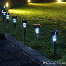 2021 Led Solar Lights Solar Lawn Light Plastic Garden Outdoor Sun Light Corridor Lamp Outdoor Garden Party Lamp Solar Powered Colored Solar Lamps From Flymall Solar Lights Garden Solar Lawn Lights