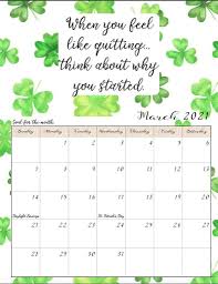 Free Printable 2021 Monthly Motivational Calendars In 2020 Free Printable Calendar Calendar Printables Calendar Quotes