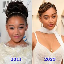 Then and Now of Amandla Stenberg 🥰