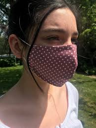 Face Mask Pretty Cotton Handmade Reusable Washable 3 Etsy In 2020 Face Mask Handmade Mask