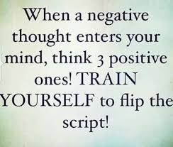 Omg i got tickets to see the script! Flip The Script Positivity Mindfulness Quotes Negative Thoughts