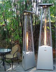 Tall Outdoor Patio Heater Quartz Glass Tube Stainless Bronze Propane Fire Flame Patio Heater Gas Patio Heater Outdoor Heaters