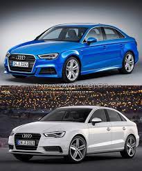 Audi A3 Sedan Facelift Old Vs New Audi A3 Sedan Sedan Audi