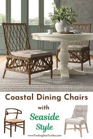 Mid century design dining room chairs add a designer touch to your home life, creating a comfortable home environment. 27 Coastal Dining Chairs With Seaside Style
