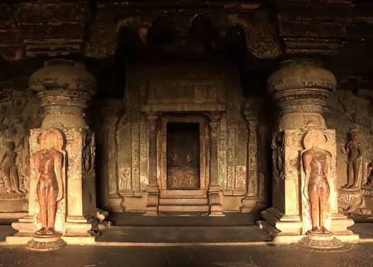 Ellora Cave Temples & Sculptures : A Confluence of Tri - religious Heritage