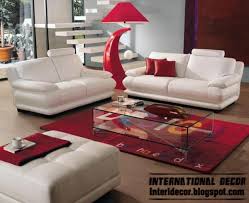 Red and white themed room. Modern Living Rooms Red White Design 2013 House Affair