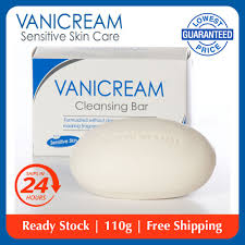 Personal hygiene > bar soap. Ready Stock 110g Vanicream Cleansing Bar Fragrance Free Soap 3 9 Oz Authentic Shopee Malaysia