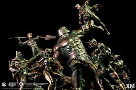 Who superman can beat darkseid if darkseid bud god like the presence the introduction says that he is omnipotent. Xm Studios Jla Vs Darkseid 1 6 Premium Collectibles Diorama I Gheroes