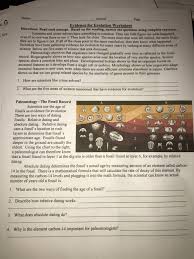 Evidence against evolution | answers in genesis. Solved Dra Name Period Page Evidence For Evolution Works Chegg Com