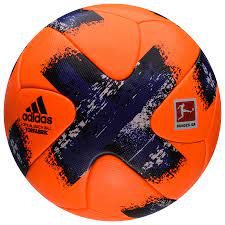 It began on 28 july 2017 and will conclude on 13 may 2018. Adidas Football Torfabrik Bundesliga 2017 18 Match Ball Winter Solar Orange Purple Www Unisportstore Com