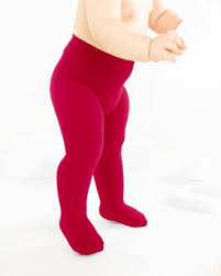 Microfiber, with addition of lycra, is able to retain shape over a. Kids Tights We Love Colors
