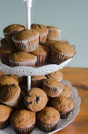 These Muffins Are Not Too Sweet But Very Easy To Make Whole Grain Quinoa Flour Adds An Interesting Element Food Banana Blueberry Muffins Quinoa Flour Recipes