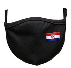 Große auswahl an die nationalflagge von kroatien. Cotton Face Mask Croatia Flag Swiss Sticker