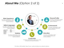 Introduce yourself in english in 30 minutes. Presentation About Yourself Powerpoint Presentation Slides Presentation Powerpoint Diagrams Ppt Sample Presentations Ppt Infographics