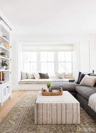 Footrest, coffee table, laptop stand, bar cart—these tiny but mighty multipurpose pieces get it all done. Cube Pouf Ottoman As Coffee Table Cottage Living Room