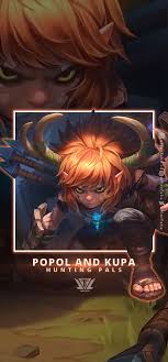 Popol And Kupa Hunting Pals Mlbb Wallpaper By Efforfake On Deviantart League Of Legends Logo Hero Wallpaper Mobile Legends