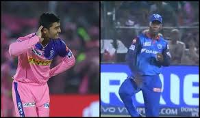 'that was the bihu dance at the end, traditional dance of assam. Ipl 2019 Riyan Parag S Dance To Sherfane Rutherford S Shikhar Dhawan Style Thigh Five Celebrations That Ruled During Rajasthan Royals Vs Delhi Capitals India Com