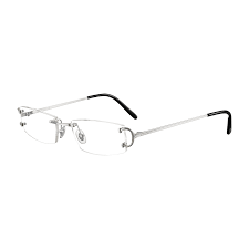 C Decor Classic Platinum Finish Metal Fashion Eye Glasses Mens Glasses Glasses