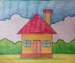 Easy Drawing For Children With Colour Dunia Belajar You can find online coloring pages for kids on our website but what if you want to color them offline?