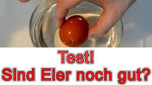 Ist das noch gut oder schon schlecht?: Test Ob Eier Noch Gut Sind Einfacher Trick Youtube