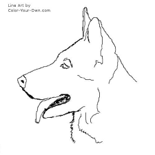 Black And White Boxer Dog Head Silhouette Dog German Shepard Head Study Coloring Page Dog Outline Dog Sketch Dog Drawing