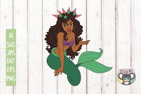 Download Mermaid Silhouette Svg Afro Mermaid Mermaid Svg Mermaid Cut File Kits Craft Supplies Tools Vadel Com
