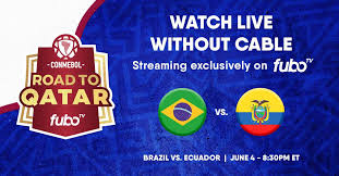 Live stream, tv channel, how to watch 2022 world cup qualifiers (fri., june 4) brazil vs. Where To Find Brazil Vs Ecuador On Us Tv And Streaming Soccer Sports Jioforme