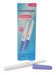 Be sure, with two unique tests featuring first to detect™ technology. Pregnancy Midstream Test Clear Simple