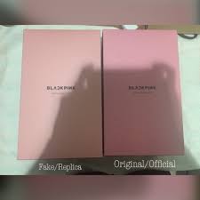 FAKE VS ORIGINAL LIGHTSTICK. Download YG Select App to find out. Scan the  QR Code. You can see it at the back of the lightstick. Having the sticker  will guarantee its authenticity.