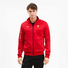 Blouson De Survetement Ferrari T7 Pour Homme Puma Collection Scuderia Ferrari Puma France Track Jackets Jackets Mens Jackets