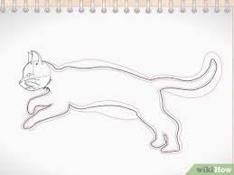 Select from 35653 printable crafts of cartoons, nature, animals, bible and many more. How To Draw A Running Cat With Pictures Wikihow
