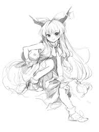 80isiiii, touhou, ibuki suika, 1girl, blush - Anime R34