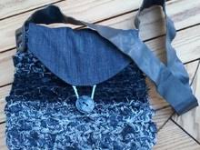 Die gesäßtaschen mit 1,5 cm abstand zu den kanten aus der jeans ausschneiden. Luxus Rucksack Handtasche Aus Alter Jeans