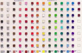 Polychromos Color Chart Copic Color Chart Prismacolor Color Chart