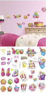 Shopkins Peel And Stick Wall Decals Shopkins Room Kids Room Girls Room Decor